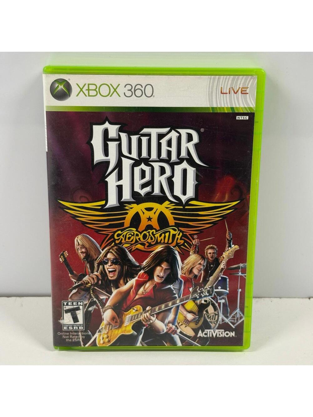XBOX 360 Guitar Hero Aerosmith